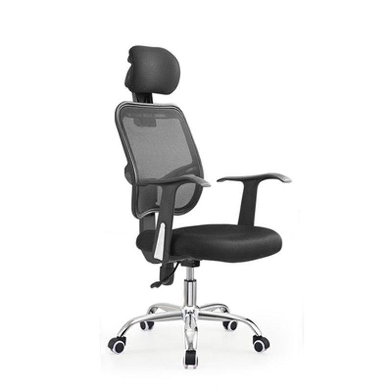 Silla de tareas de malla de estilo moderno silla de oficina ergonómica alta