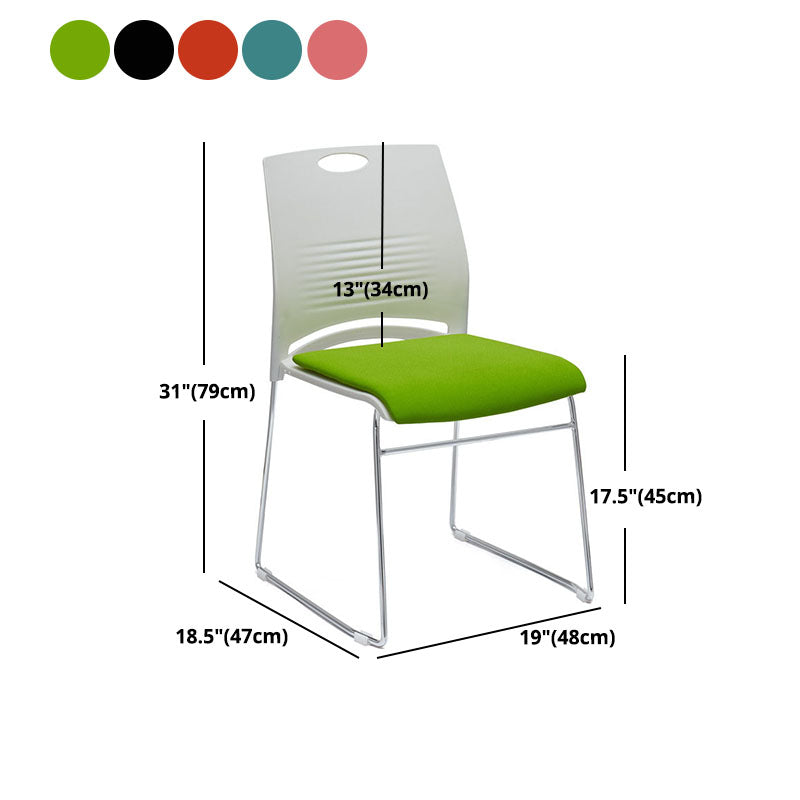 Modern Plastic Desk Chair with Low Back and Breathable AirGrid Home Office Chair Clearhalo 'furn' 'furn_office_chair' 'Furniture' 'Office Chairs' 'Office Furniture' 'office_chair' 5454620