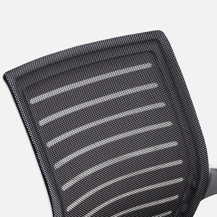 Moderne taakstoel met ademende airgrid rug ergonomische bureaustoel met metalen basis