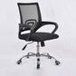 Middle Back Office Chair with Mesh and Sponge Cushion Fixed Arm Chair Clearhalo 'furn' 'furn_office_chair' 'Furniture' 'Office Chairs' 'Office Furniture' 'office_chair' 5454874