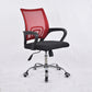 Middle Back Office Chair with Mesh and Sponge Cushion Fixed Arm Chair Clearhalo 'furn' 'furn_office_chair' 'Furniture' 'Office Chairs' 'Office Furniture' 'office_chair' 5454881