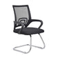 Middle Back Office Chair with Mesh and Sponge Cushion Fixed Arm Chair Clearhalo 'furn' 'furn_office_chair' 'Furniture' 'Office Chairs' 'Office Furniture' 'office_chair' 5454883
