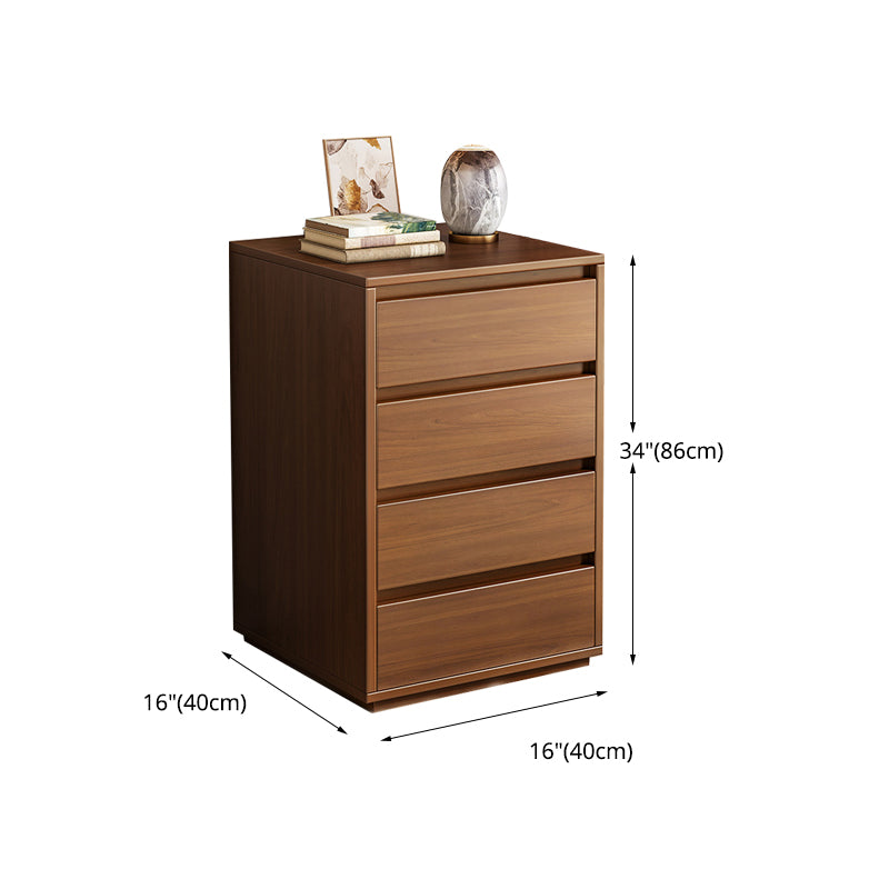 Couche combinée traditionnelle Couche de rangement en bois pour le chevet
