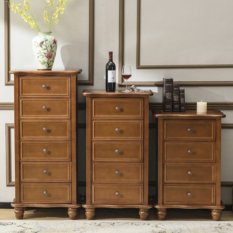 American traditionnelle lingerie coffre chambre à coucher verticale sans miroir