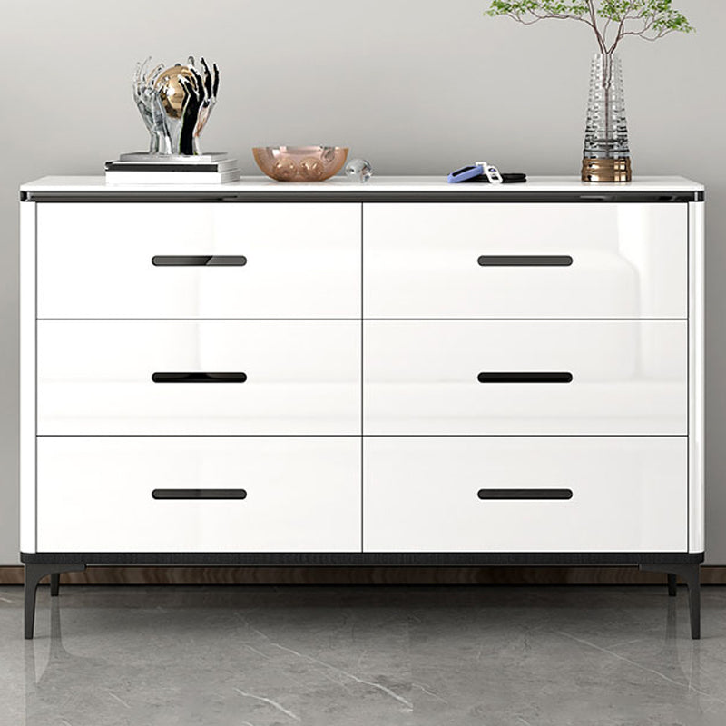 Hedendaagse ingenieur Wood Dresser witte slaapkamer opbergkist met lade