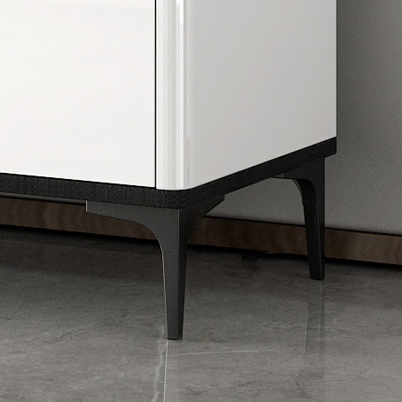 Hedendaagse ingenieur Wood Dresser witte slaapkamer opbergkist met lade