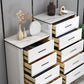 Hedendaagse ingenieur Wood Dresser witte slaapkamer opbergkist met lade
