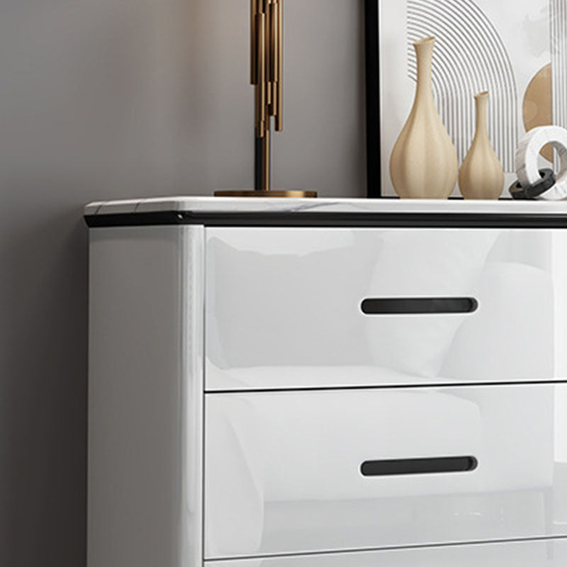 Hedendaagse ingenieur Wood Dresser witte slaapkamer opbergkist met lade