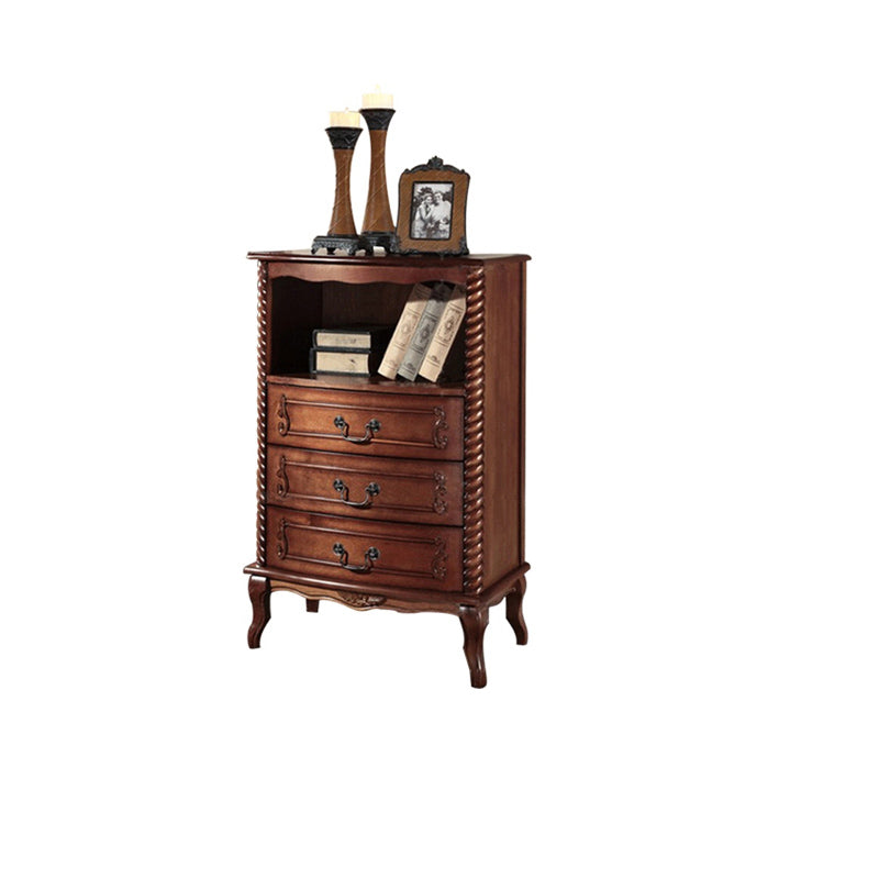 American Traditional Wood Lingerie Chest Brown Bedroom Vertical Dresser https: res.litfad.com site img item 2022 08 12 5455221 1200x1200.jpg Clearhalo 'Bedroom Furniture' 'Dressers & Chests' 'dressers_chests' 'furn' 'furn_dressers_chests' 'Furniture' 5455221