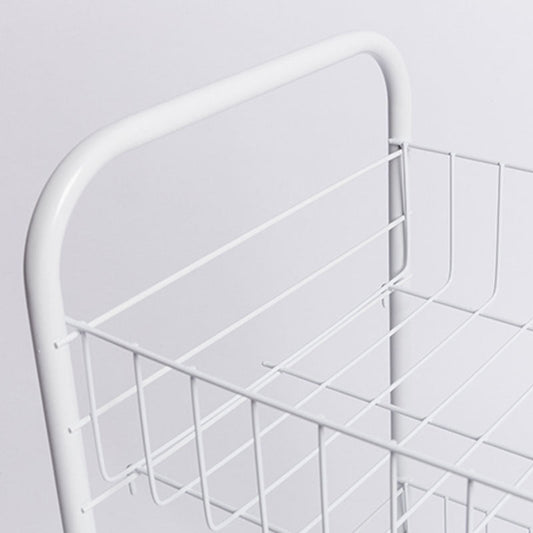 Contemporary Bookshelf Open Back Bookcase for Office with Caster Wheels