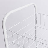 Contemporary Bookshelf Open Back Bookcase for Office with Caster Wheels