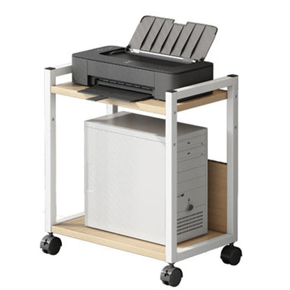 Modernes künstliches Holzbuchregal, geometrisches Bücherregal für jeden Raum, 20 "L x 12" W.