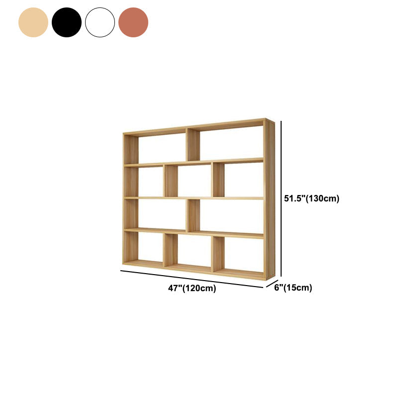 Contemporary Floating Bookshelf Wall Mounted Manufactured Wood Bookcase Clearhalo 'Bookcases' 'furn' 'furn_bookcases' 'Furniture' 'Office Furniture' 5455385