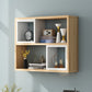 Modern Artificial Wood Bookcase Wall Mounted Bookshelf for Any Room