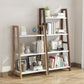 Modern Solid Wood Bookcase Ladder Bookshelf for Any Room, 12" W Clearhalo 'Bookcases' 'furn' 'furn_bookcases' 'Furniture' 'Office Furniture' 5455404