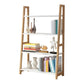 Modern Solid Wood Bookcase Ladder Bookshelf for Any Room, 12" W Clearhalo 'Bookcases' 'furn' 'furn_bookcases' 'Furniture' 'Office Furniture' 5455413