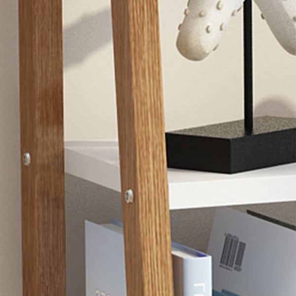 Modern Solid Wood Bookcase Ladder Bookshelf for Any Room, 12" W Clearhalo 'Bookcases' 'furn' 'furn_bookcases' 'Furniture' 'Office Furniture' 5455414