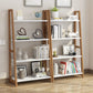 Modern Solid Wood Bookcase Ladder Bookshelf for Any Room, 12" W Clearhalo 'Bookcases' 'furn' 'furn_bookcases' 'Furniture' 'Office Furniture' 5455423