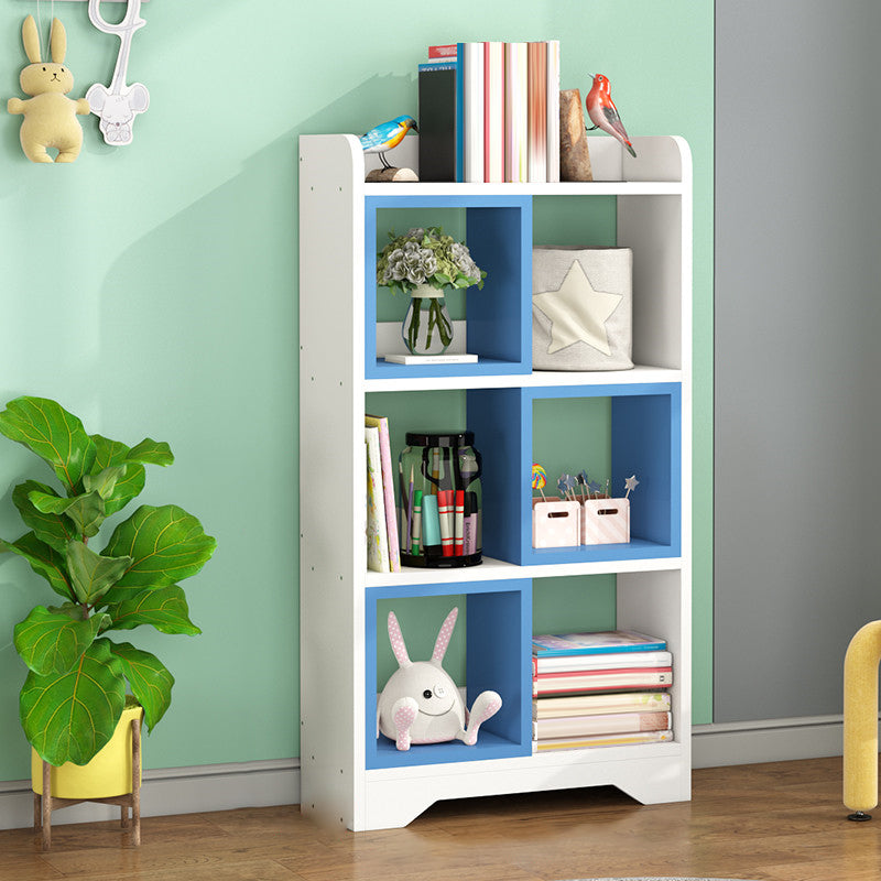 Modern Artificial Wood Bookcase Open Back Bookshelf for Any Room