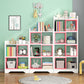 Modern Artificial Wood Bookcase Open Back Bookshelf for Any Room