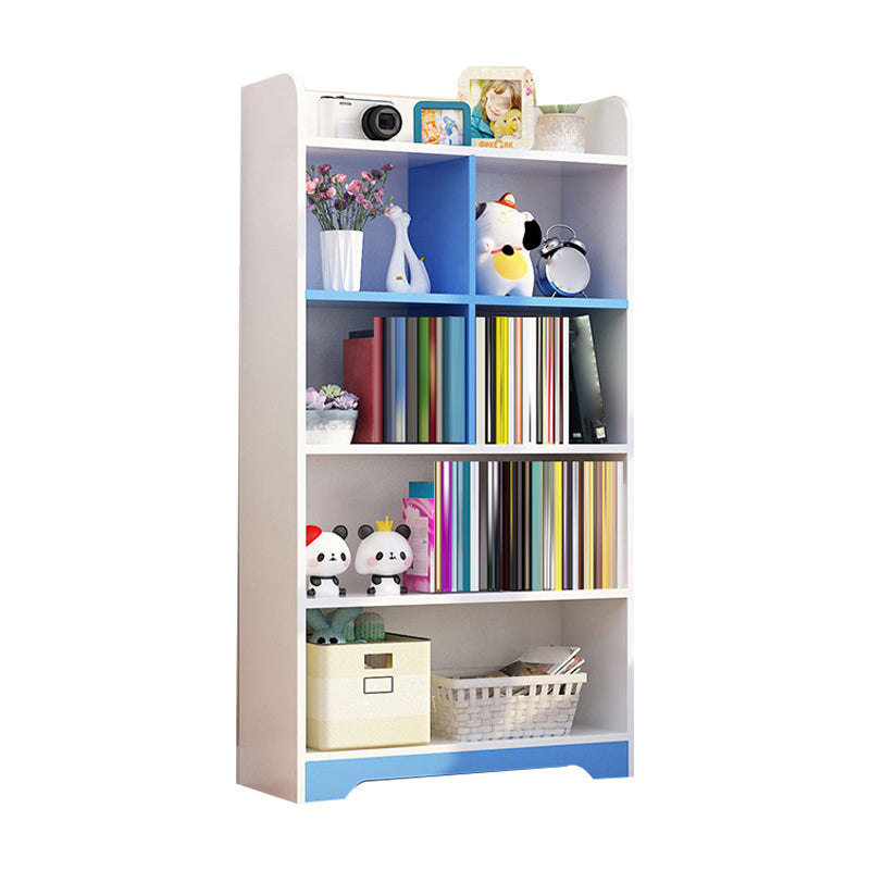 Modern Artificial Wood Bookcase Open Back Bookshelf for Any Room