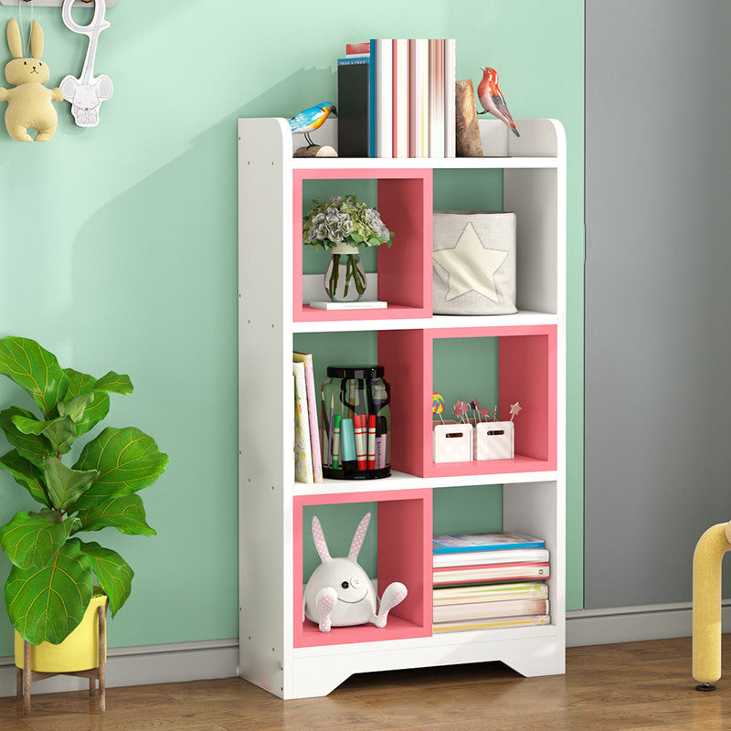 Modern Artificial Wood Bookcase Open Back Bookshelf for Any Room