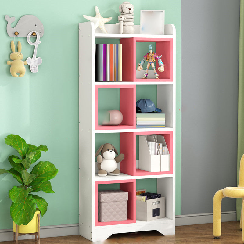 Modern Artificial Wood Bookcase Open Back Bookshelf for Any Room