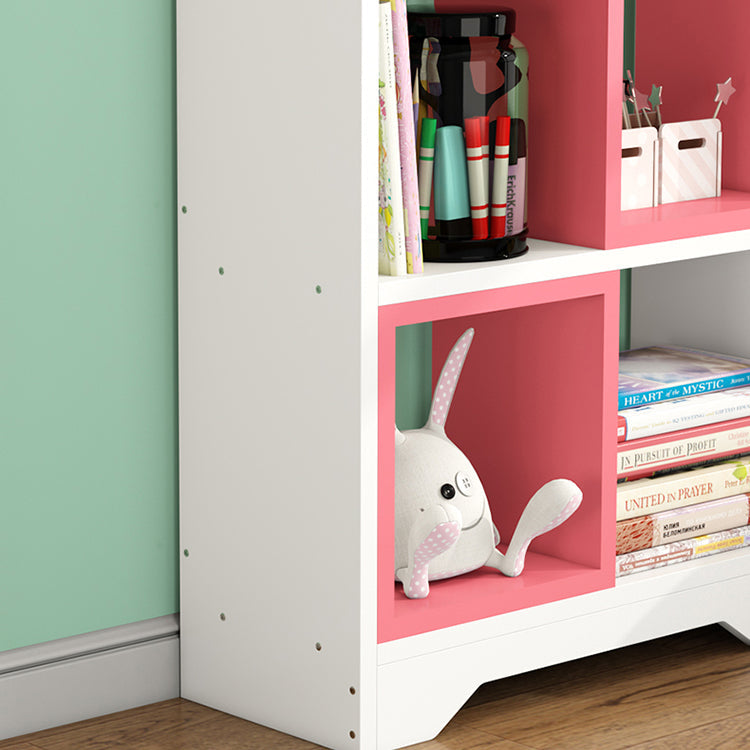 Modern Artificial Wood Bookcase Open Back Bookshelf for Any Room