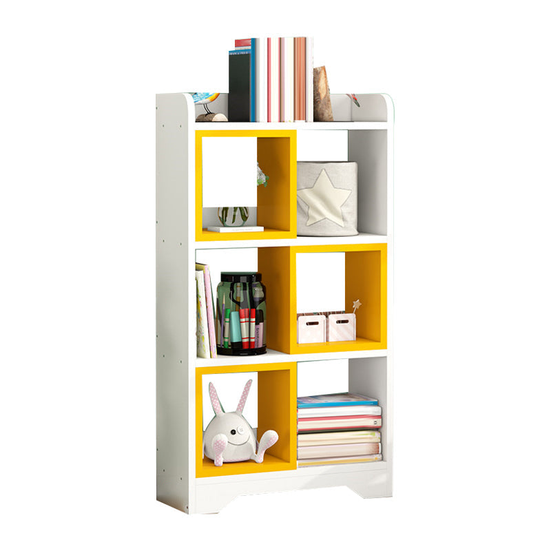 Modern Artificial Wood Bookcase Open Back Bookshelf for Any Room