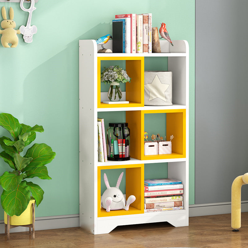 Modern Artificial Wood Bookcase Open Back Bookshelf for Any Room