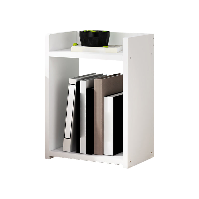 Open Wooden Bookcase Modern Home Living Room Lattice Bookshelf