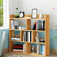 Open Wooden Bookcase Modern Home Living Room Lattice Bookshelf