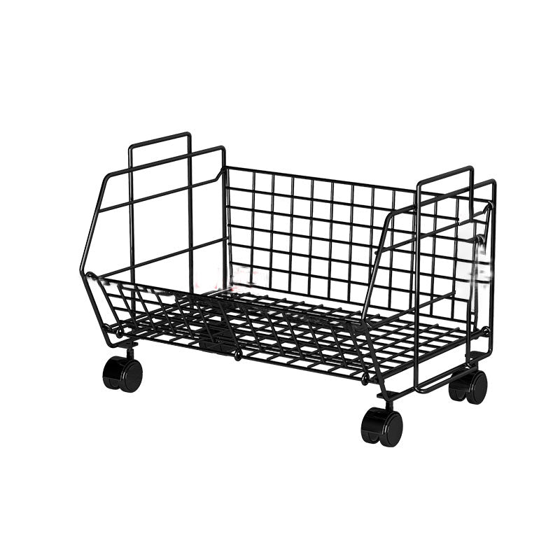 Bibliothèque en métal moderne, bibliothèque géométrique pour le salon, 17 "L x 10,5" W