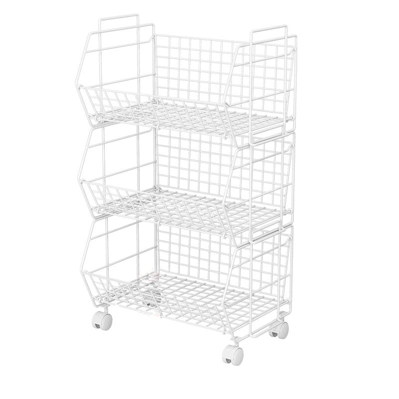 Bibliothèque en métal moderne, bibliothèque géométrique pour le salon, 17 "L x 10,5" W