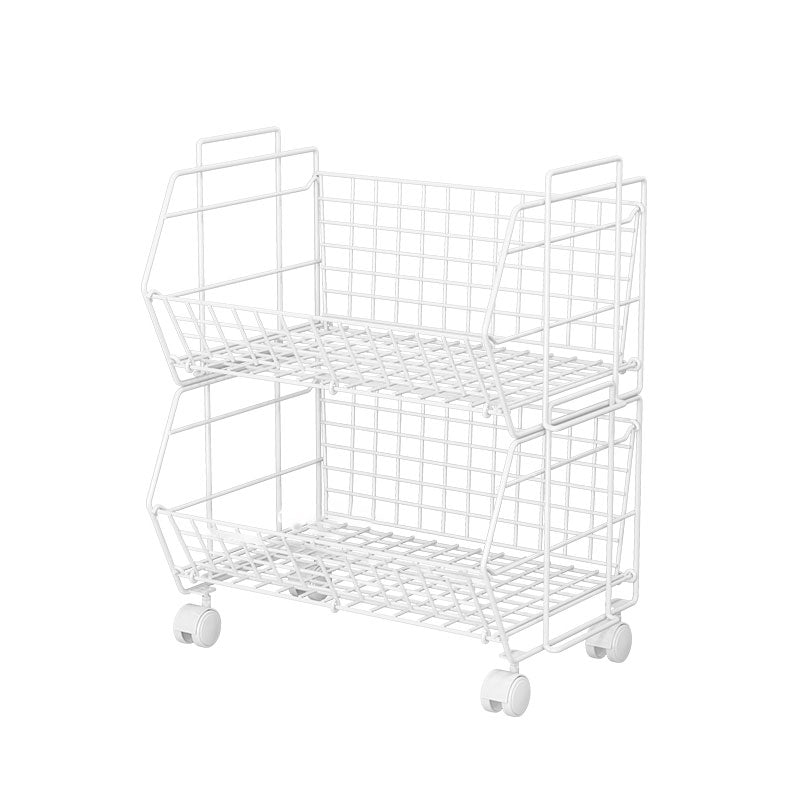 Bibliothèque en métal moderne, bibliothèque géométrique pour le salon, 17 "L x 10,5" W