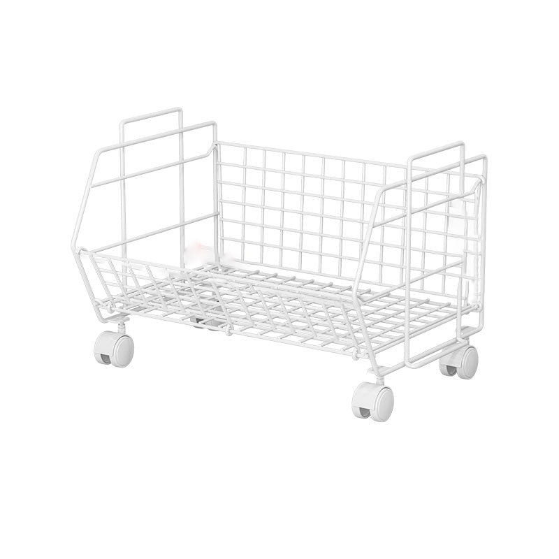 Bibliothèque en métal moderne, bibliothèque géométrique pour le salon, 17 "L x 10,5" W