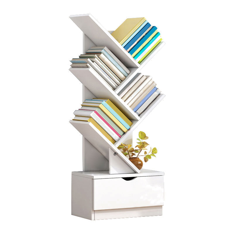 Wooden Bookcase Modern Style Home Living Room Bedroom Bookshelf