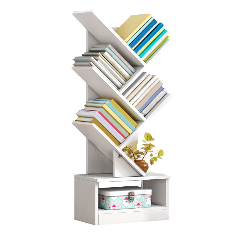 Wooden Bookcase Modern Style Home Living Room Bedroom Bookshelf