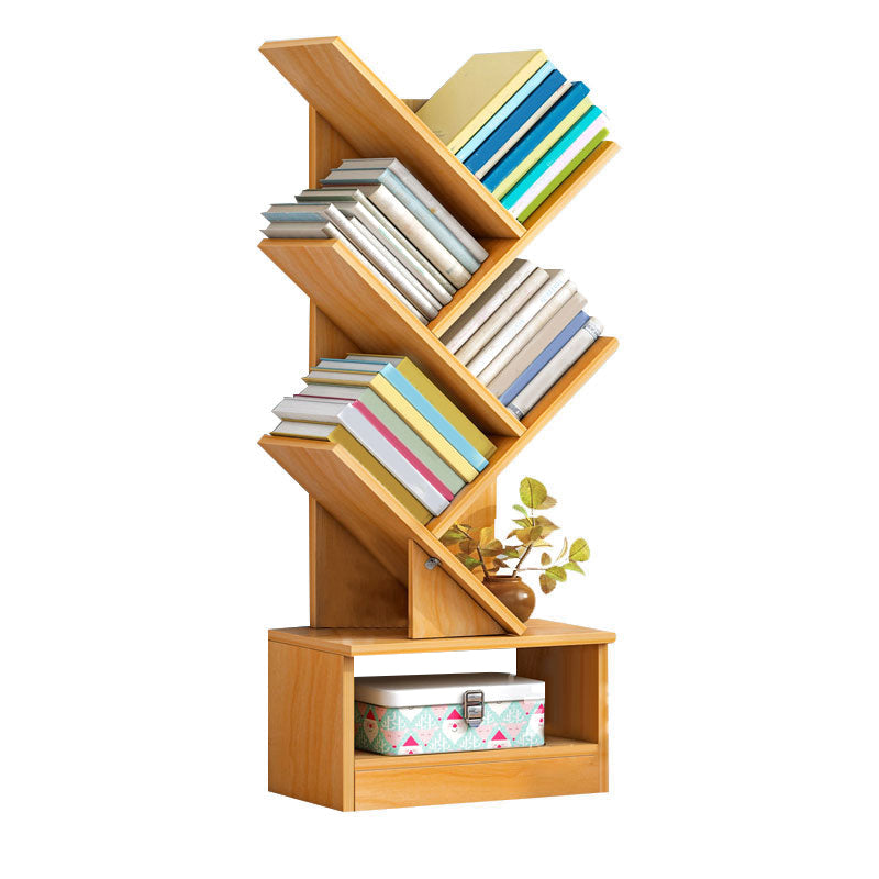 Wooden Bookcase Modern Style Home Living Room Bedroom Bookshelf