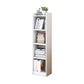 Wooden Bookcase Modern Style Home Living Room Corner Bookshelf