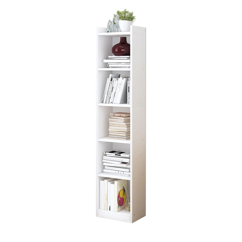 Wooden Bookcase Modern Style Home Living Room Corner Bookshelf