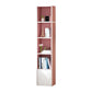 Wooden Bookcase Modern Style Home Living Room Corner Bookshelf