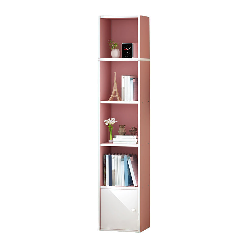 Wooden Bookcase Modern Style Home Living Room Corner Bookshelf