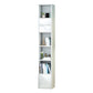 Wooden Bookcase Modern Style Home Living Room Corner Bookshelf