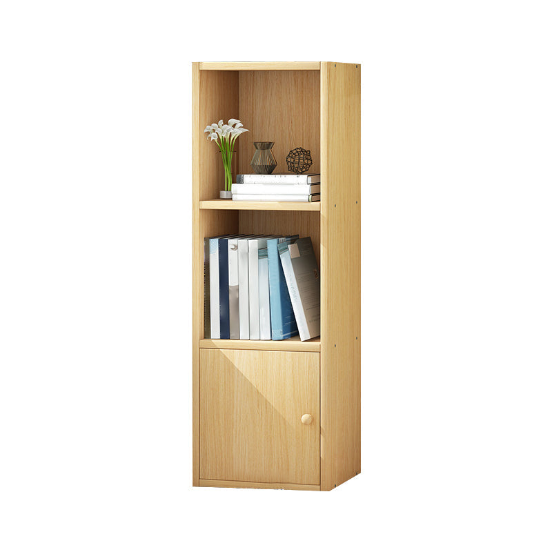 Wooden Bookcase Modern Style Home Living Room Corner Bookshelf