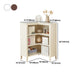 Closed Back Wooden Bookshelf Nordic Study Room Storage Standard Bookcase Clearhalo 'Bookcases' 'furn' 'furn_bookcases' 'Furniture' 'Office Furniture' 5455795