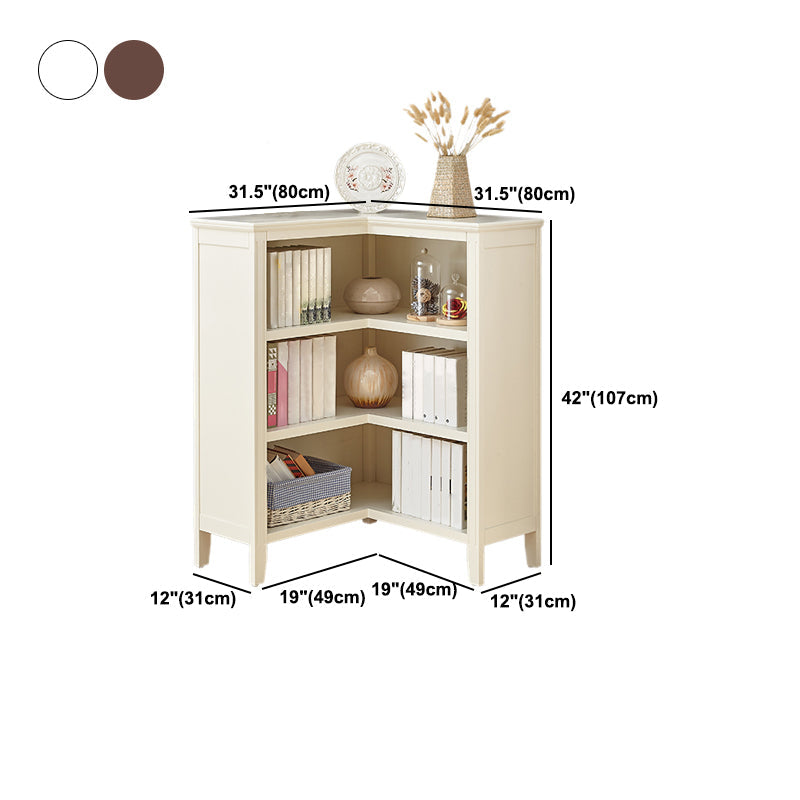 Closed Back Wooden Bookshelf Nordic Study Room Storage Standard Bookcase Clearhalo 'Bookcases' 'furn' 'furn_bookcases' 'Furniture' 'Office Furniture' 5455795
