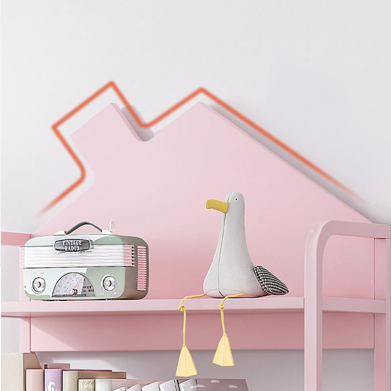 Estantería escandinava de metal abierto de 9.4 "estantería de casa de ancho