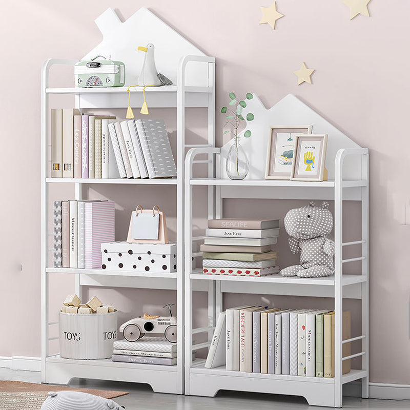 Estantería escandinava de metal abierto de 9.4 "estantería de casa de ancho