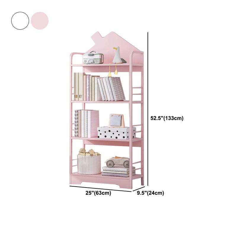Estantería escandinava de metal abierto de 9.4 "estantería de casa de ancho